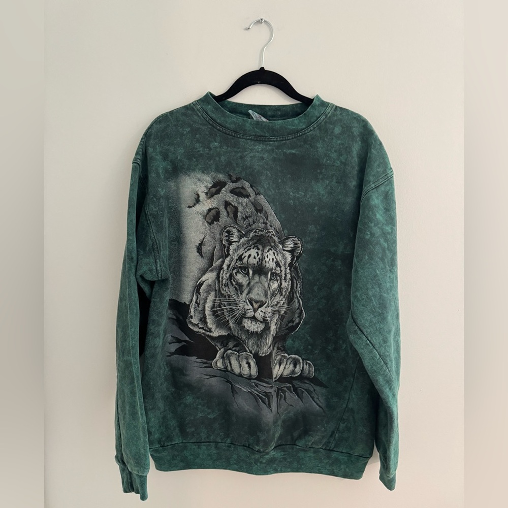 Vintage  Tiger Sweatshirt Mens Large